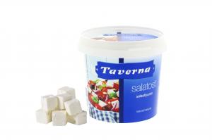 TAVERNA Soft Salad Cheese 45+ cubes in brine, 12x150g